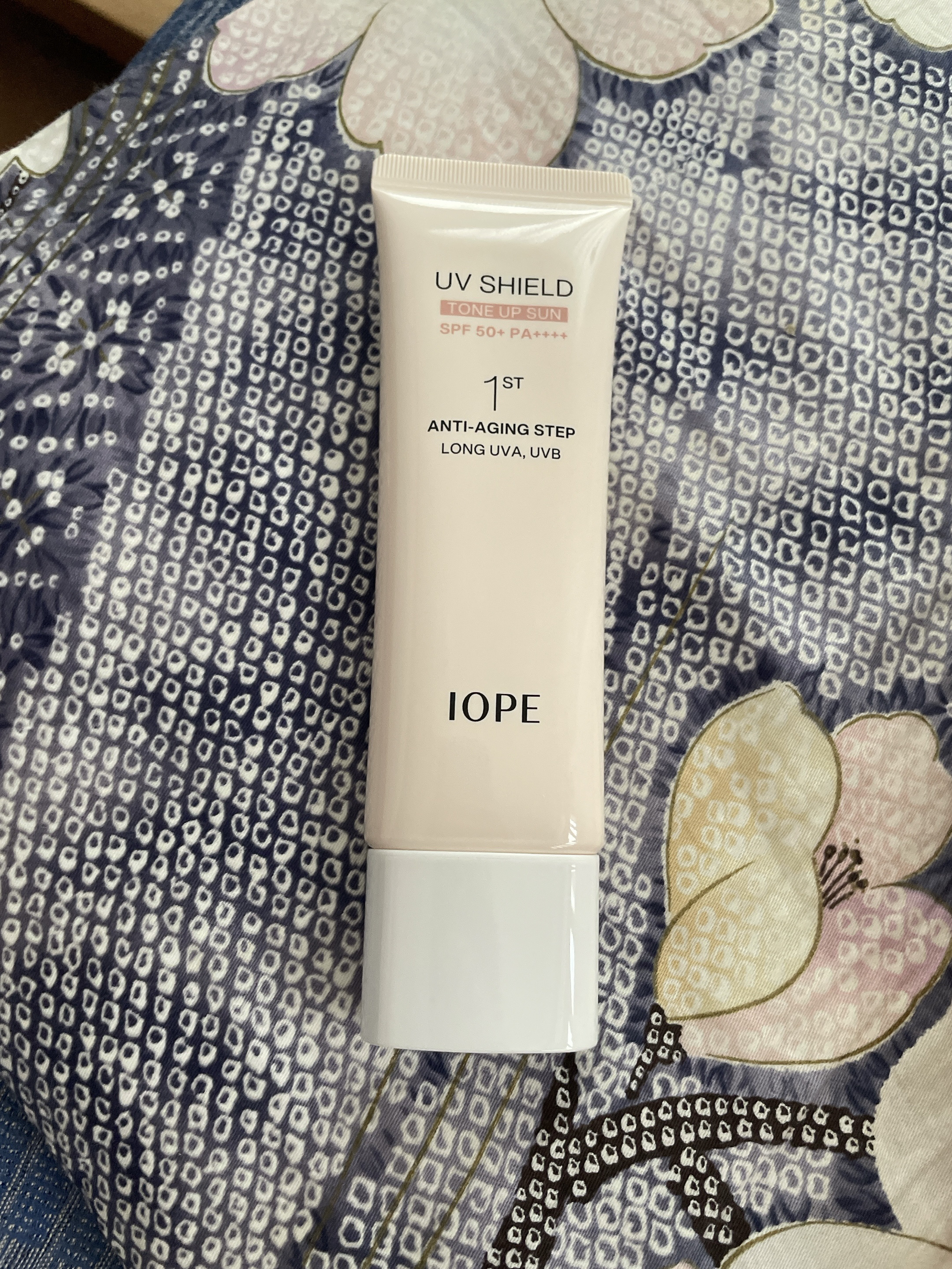 IOPE UVシールド トーンアップサンのクチコミ「IOPE UVシールド トーンアップサン

個人的にはトーンアップはいらないかな、とは思うがツ.....」（1枚目）