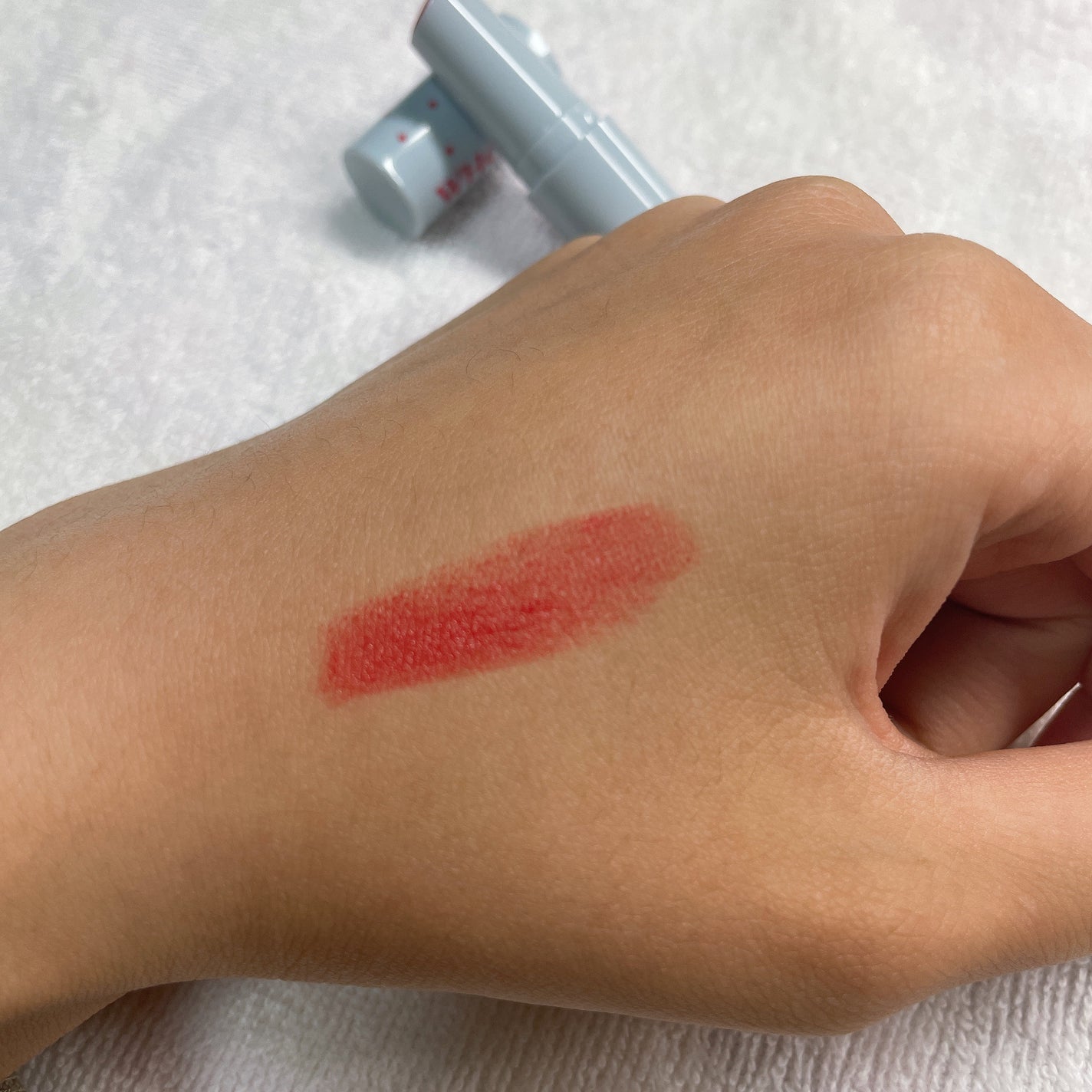 フーミー リリュタンスティック/WHOMEE/ジェル・クリームチークを使ったクチコミ(4枚目)