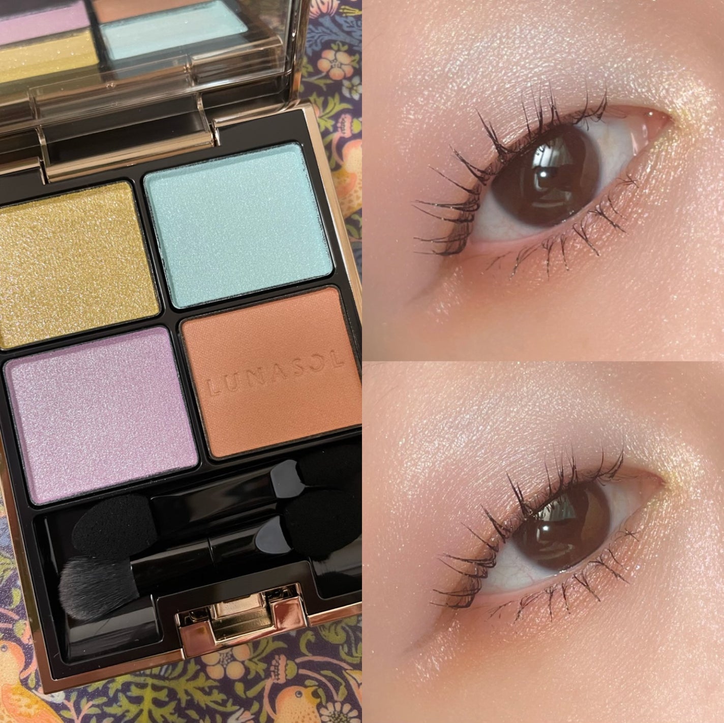 アイカラーレーション/LUNASOL/アイシャドウパレットを使ったクチコミ(1枚目)