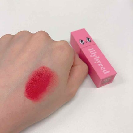 ブラッディライアー コーティングティント/lilybyred/リップティントを使ったクチコミ(4枚目)