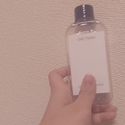 ツボクサ化粧水/ONE THING/化粧水を使ったクチコミ(1枚目)