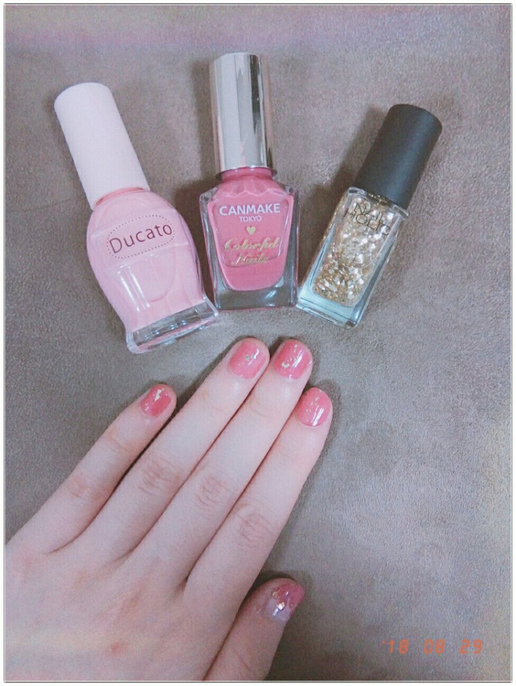 カラフルネイルズ/キャンメイク/マニキュアを使ったクチコミ（1枚目）