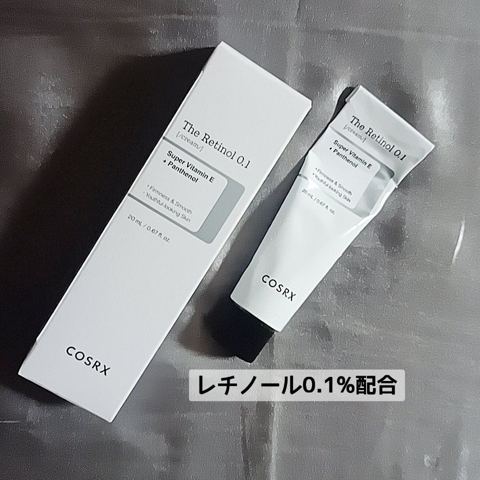 RXザ・レチノール0.1クリーム/COSRX/フェイスクリームを使ったクチコミ(2枚目)