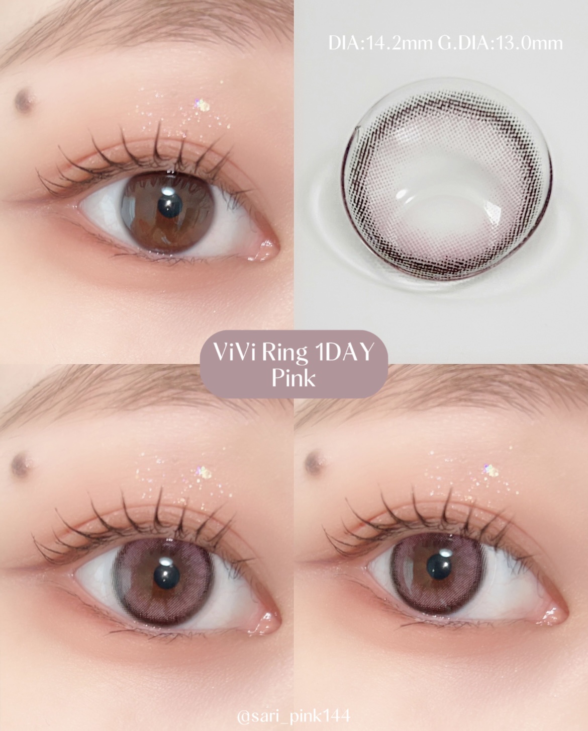 FrenchShine1day/OLENS/ワンデー（１DAY）カラコンを使ったクチコミ（3枚目）