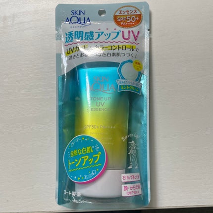 スキンアクア トーンアップUVエッセンス/スキンアクア/日焼け止めクリームを使ったクチコミ(1枚目)