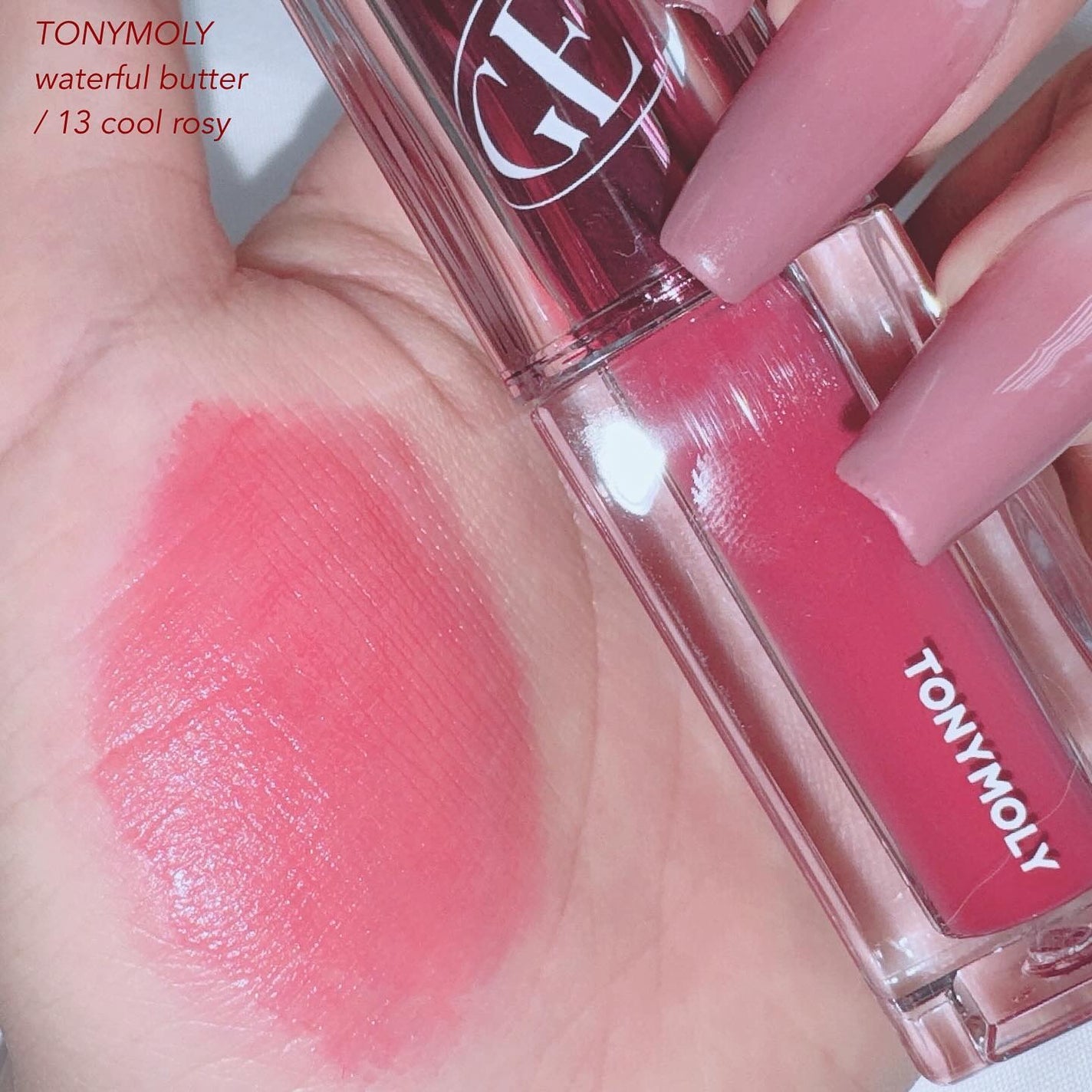 ゲットイットティント ウォーターフルバター/TONYMOLY/リップティントを使ったクチコミ(2枚目)