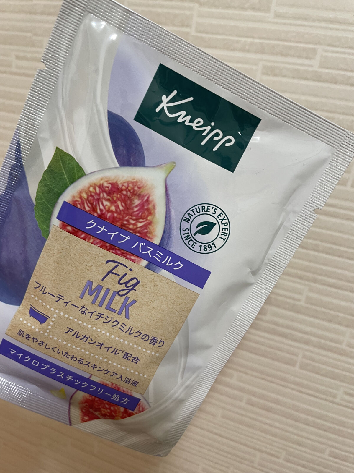 バスミルク イチジクミルクの香り 40mL/クナイプ/保湿系入浴剤を使ったクチコミ（1枚目）