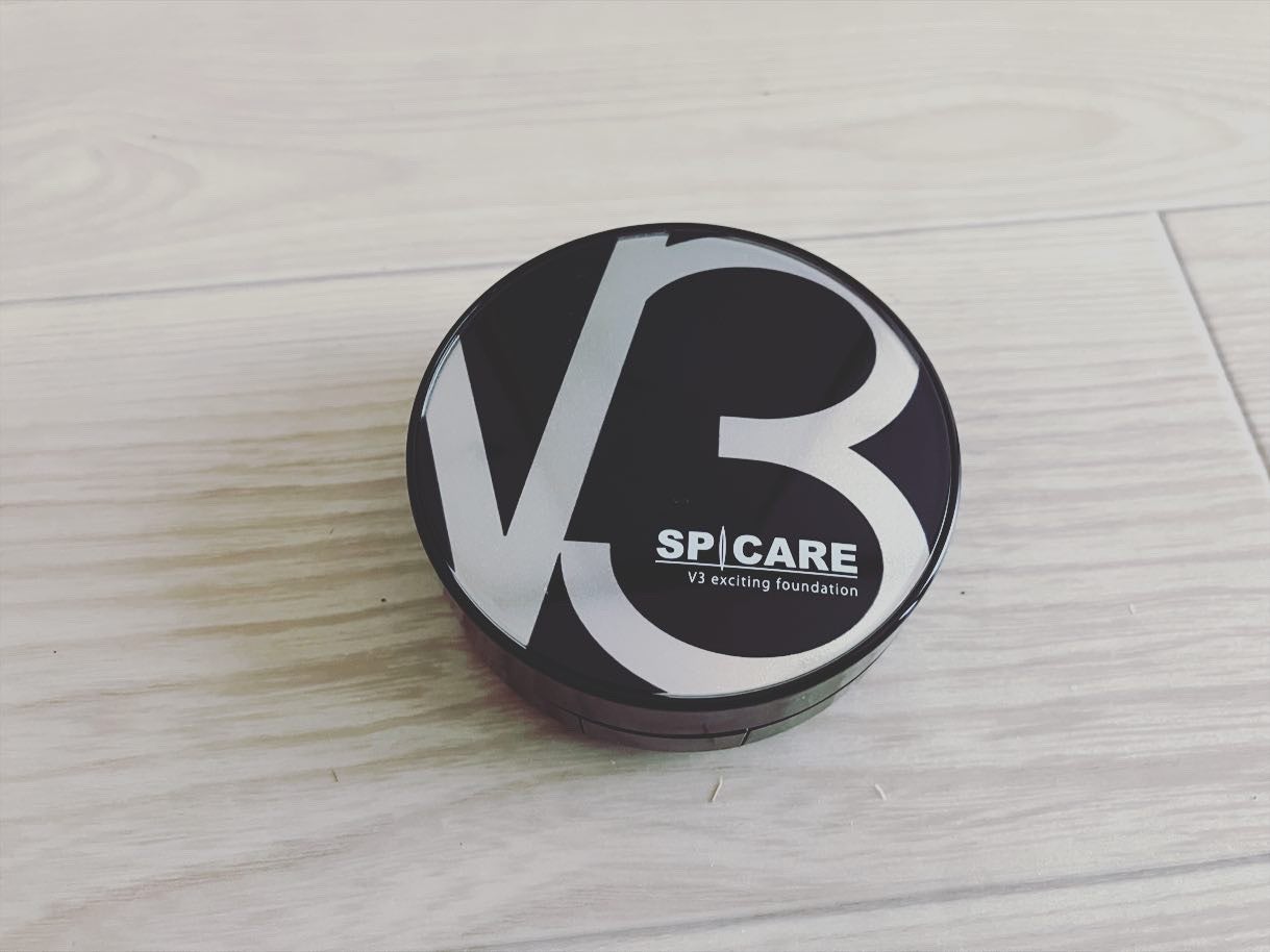 V3 エキサイティングファンデーション/SPICARE/クッションファンデーションを使ったクチコミ(1枚目)