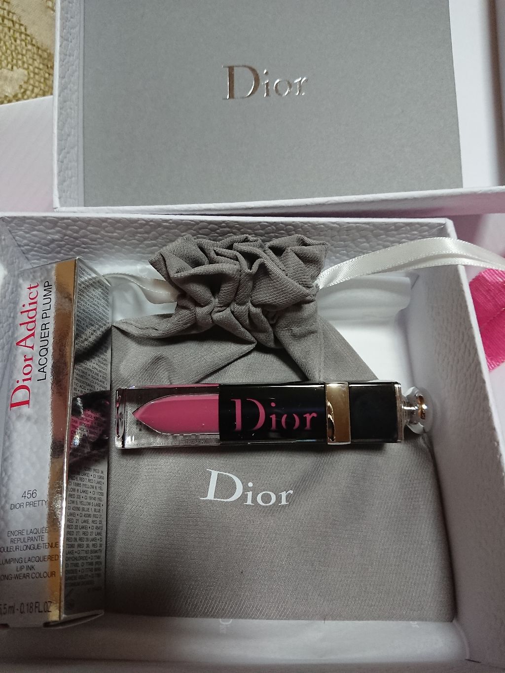 ディオール アディクト ラッカー プランプ/Dior/リップグロスを使ったクチコミ（2枚目）