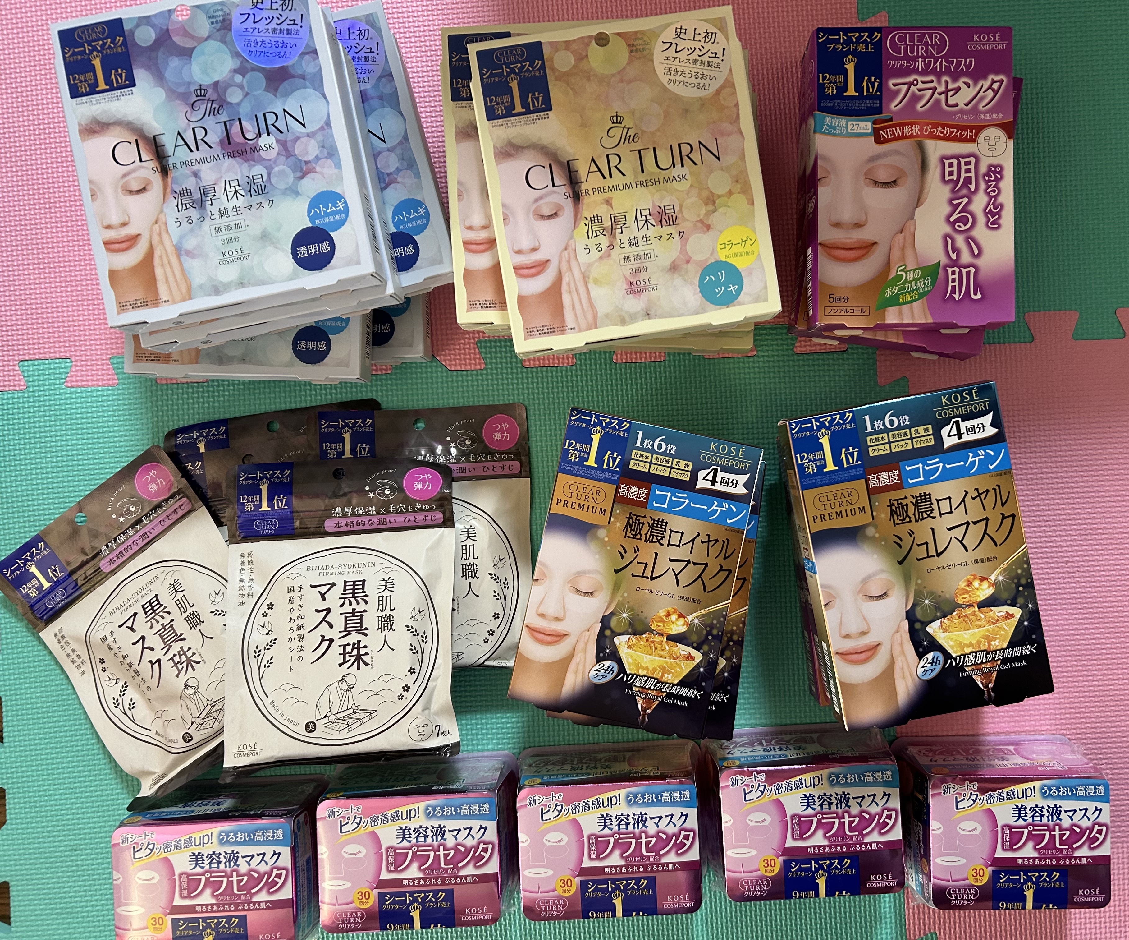 エッセンスマスク(プラセンタ)/クリアターン/シートマスク・パックを使ったクチコミ（1枚目）