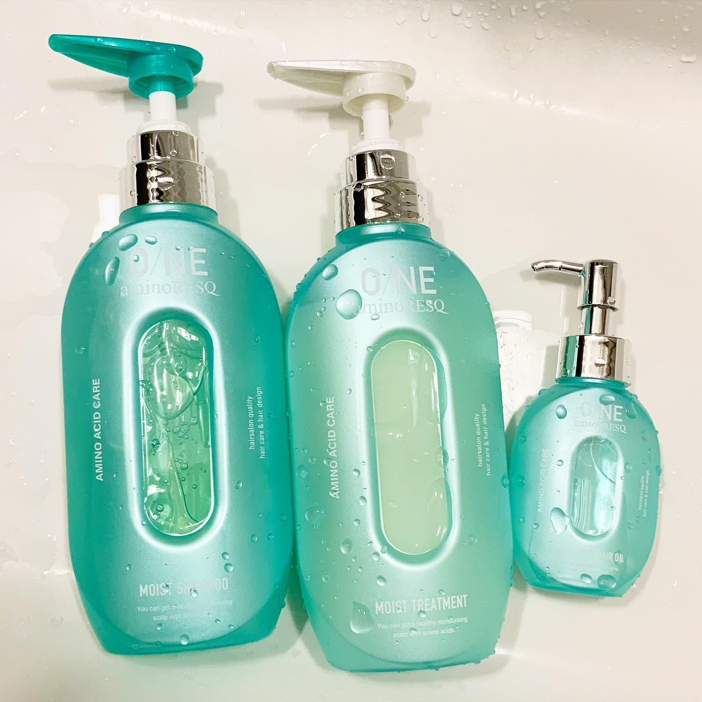 ワン アミノレスキューモイストシャンプー/トリートメント/アミノレスキュー/市販シャンプーを使ったクチコミ（1枚目）