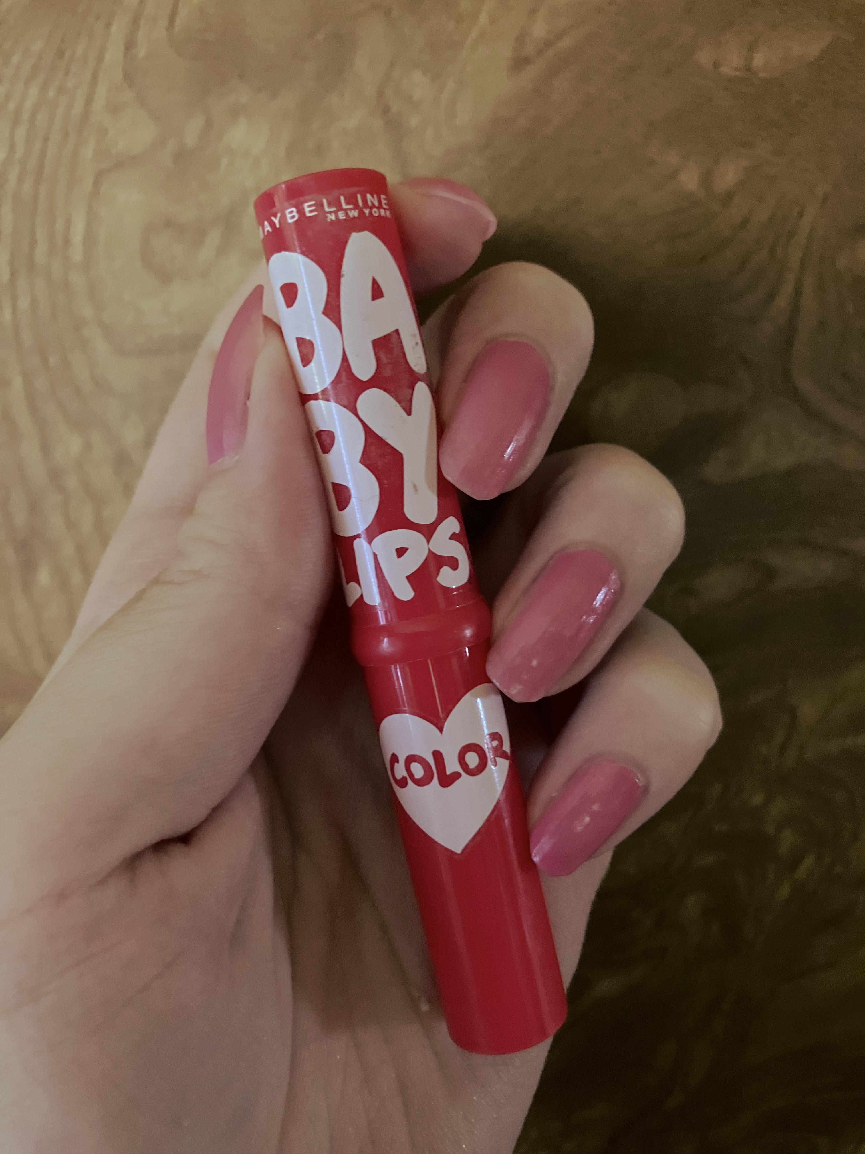 リップクリーム カラー BABY LIPS/MAYBELLINE NEW YORK/リップケアを使ったクチコミ（1枚目）