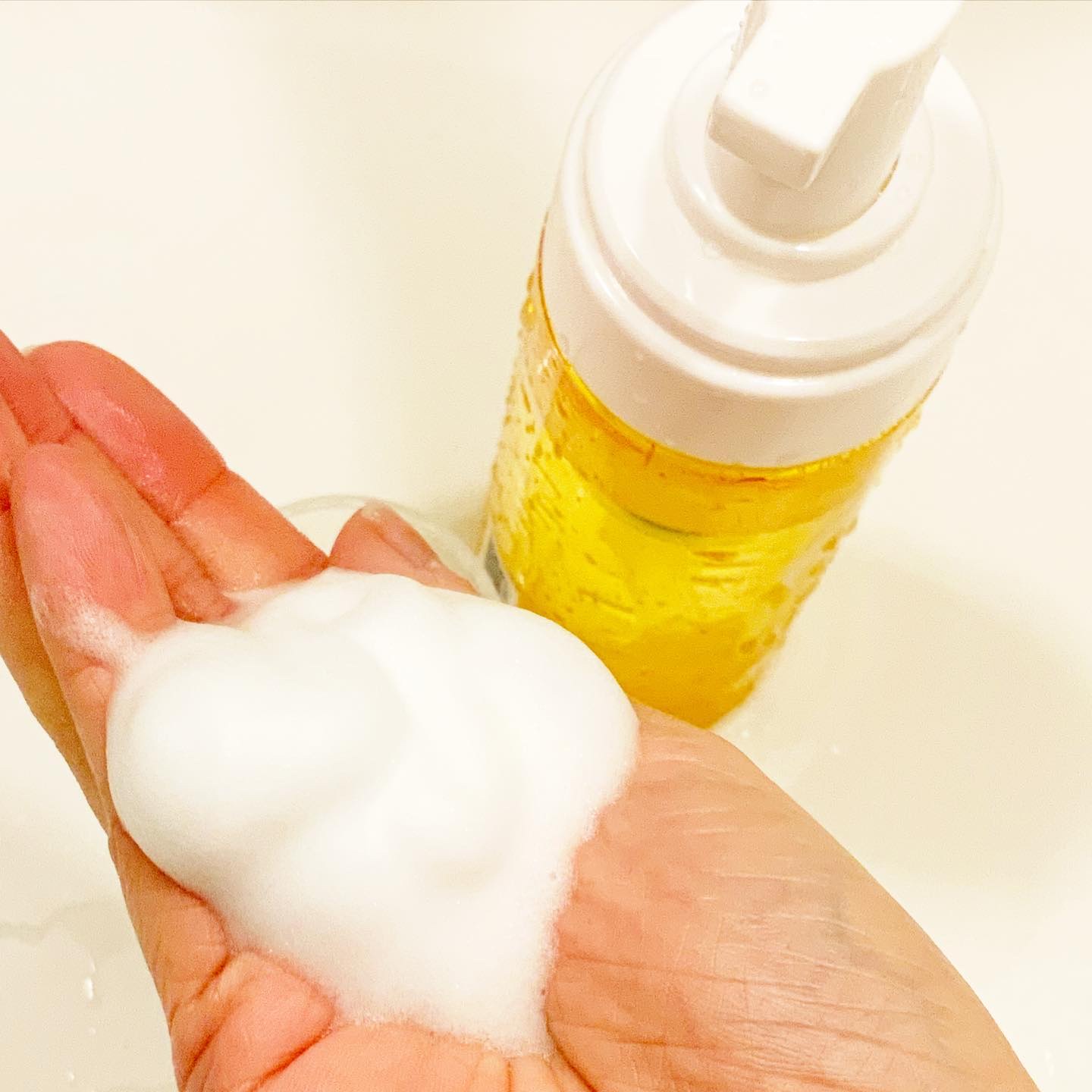 Cホイップウォッシュ/CVITAS/洗顔フォームを使ったクチコミ（2枚目）