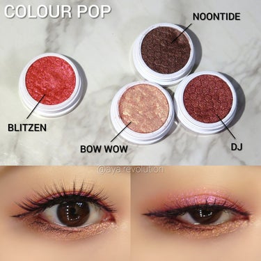 Super Shock Shadow/ColourPop/パウダーアイシャドウを使ったクチコミ（1枚目）