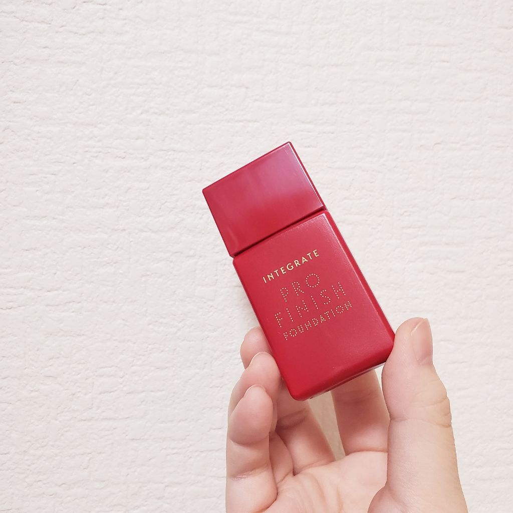 プロフィニッシュリキッド 透け感カラー100/インテグレート/リキッドファンデーションを使ったクチコミ（1枚目）