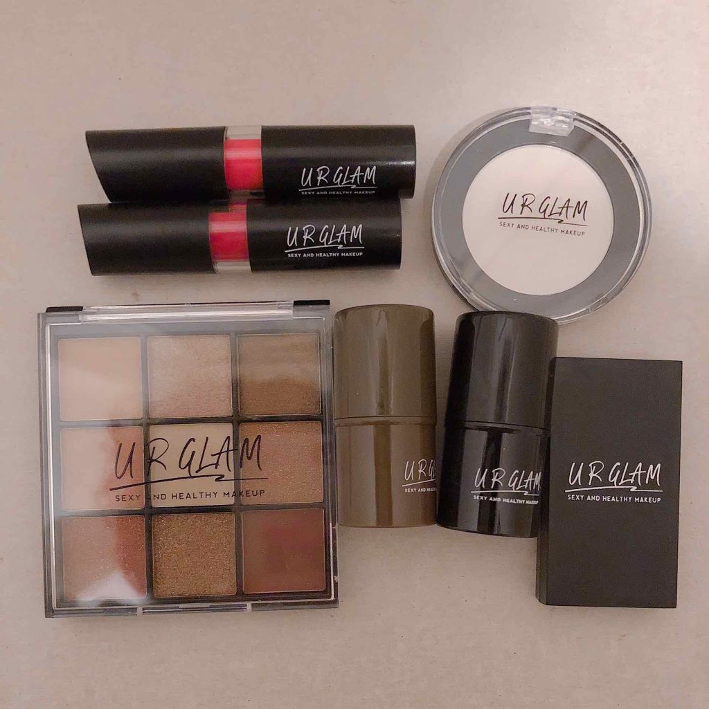 UR GLAM　BLOOMING EYE COLOR PALETTE/U R GLAM/アイシャドウパレットを使ったクチコミ（1枚目）