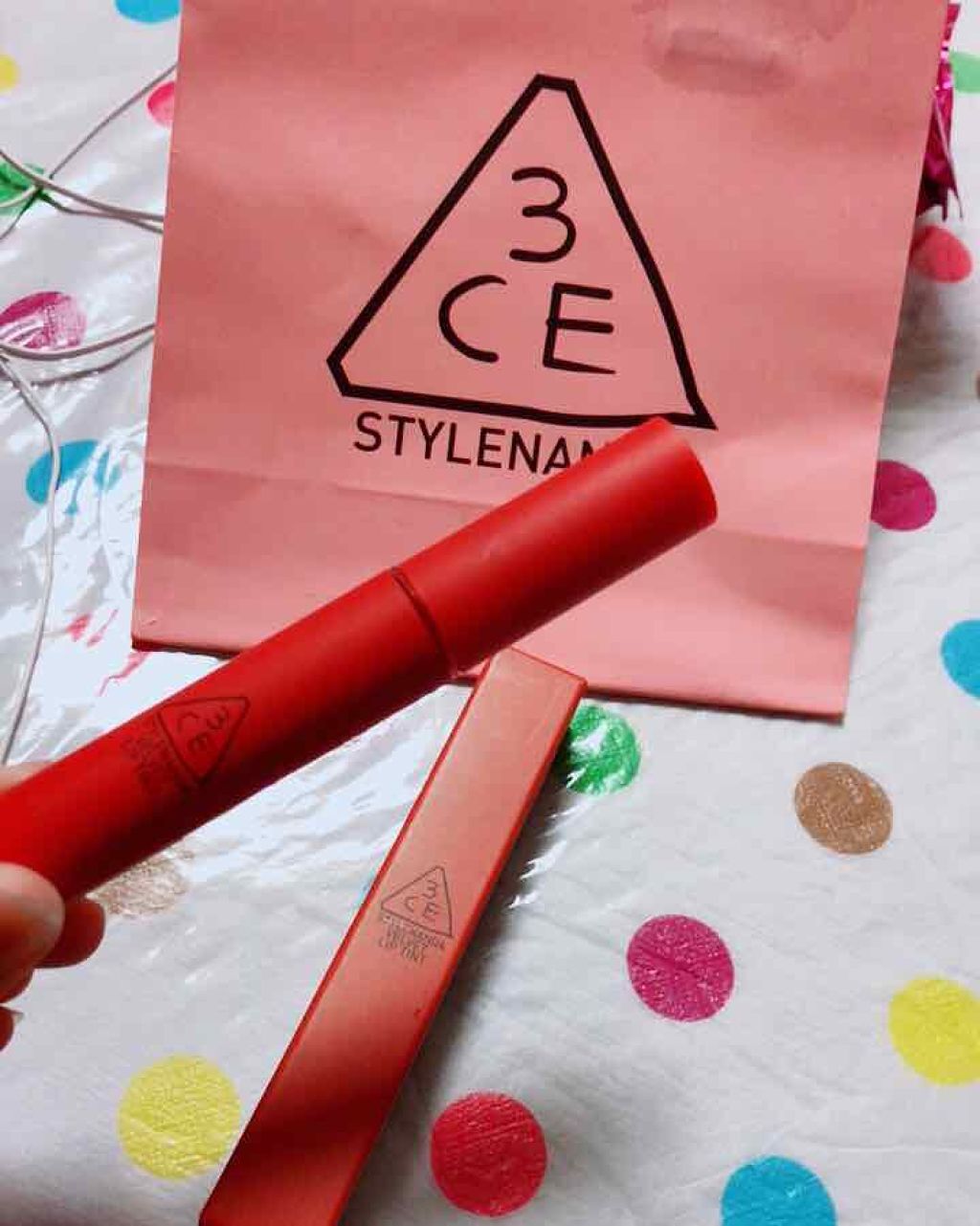 3CE ベルベット リップティント/3CE/リップティントを使ったクチコミ（1枚目）