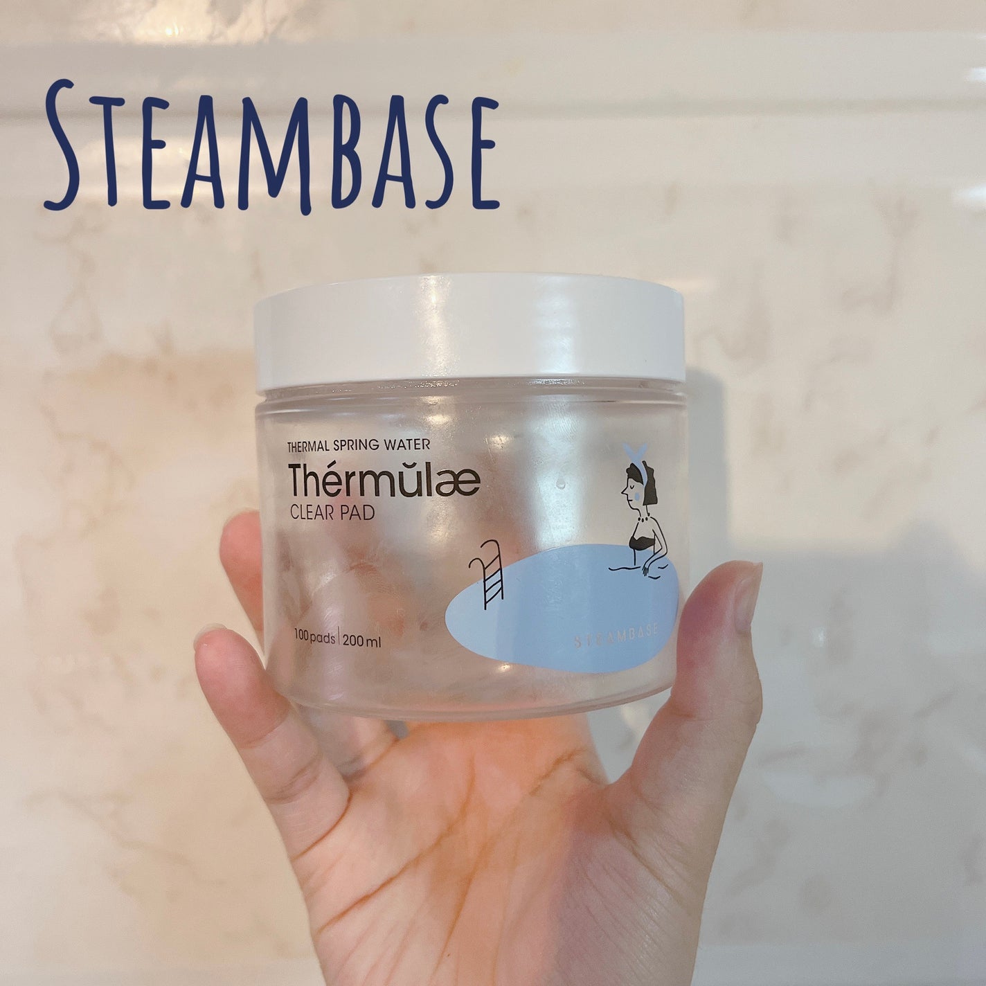 テルムレクリアパッド/STEAMBASE/トナーパッドを使ったクチコミ(1枚目)