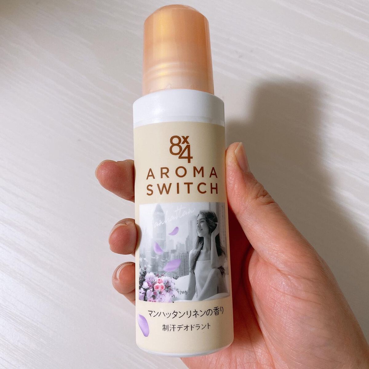 8x4 アロマスイッチ ロールオン マンハッタンリネンの香り/8x4/デオドラント・制汗剤を使ったクチコミ(1枚目)