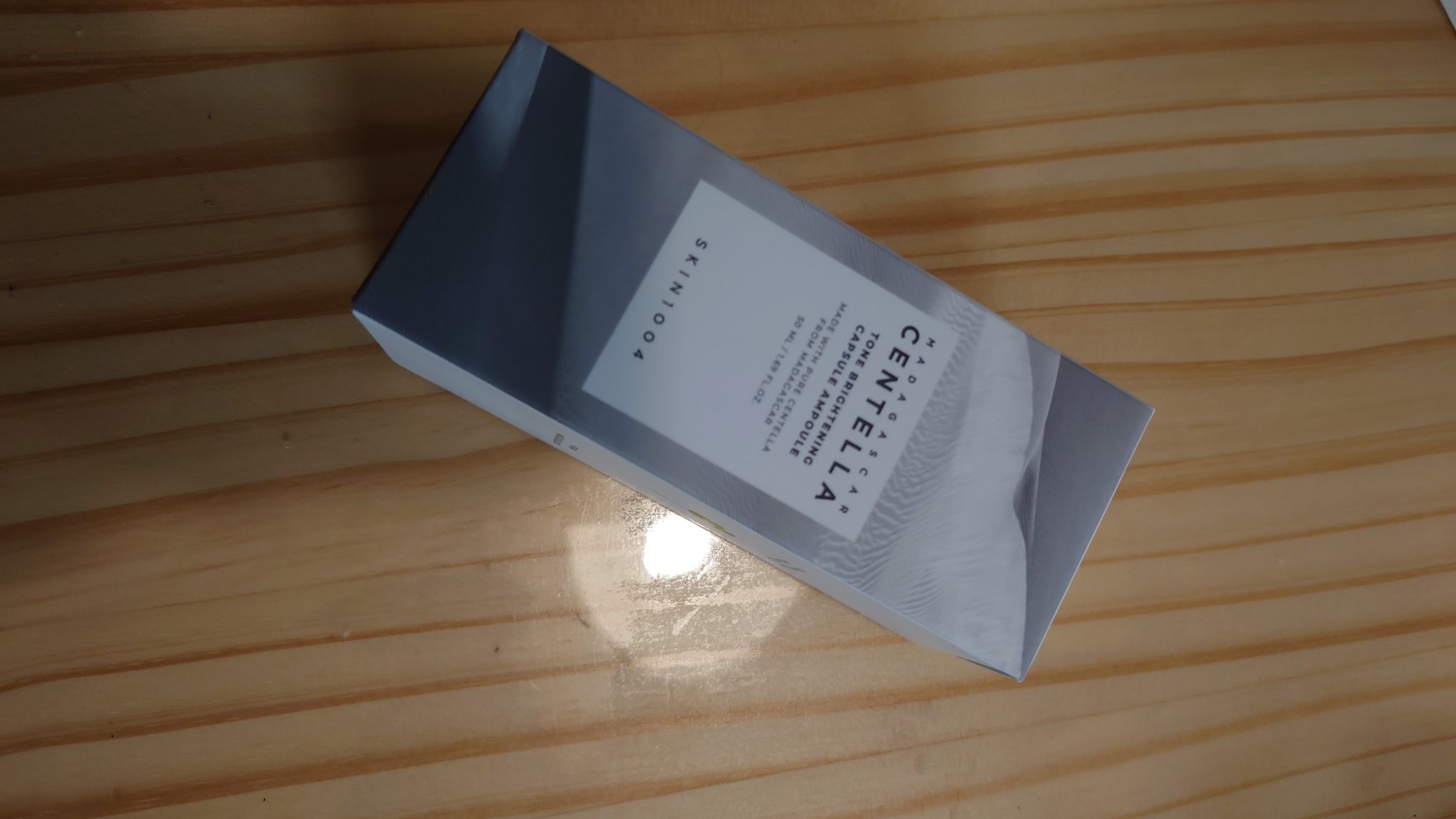 トーンブライトニング カプセルアンプル/SKIN1004/美容液を使ったクチコミ（2枚目）