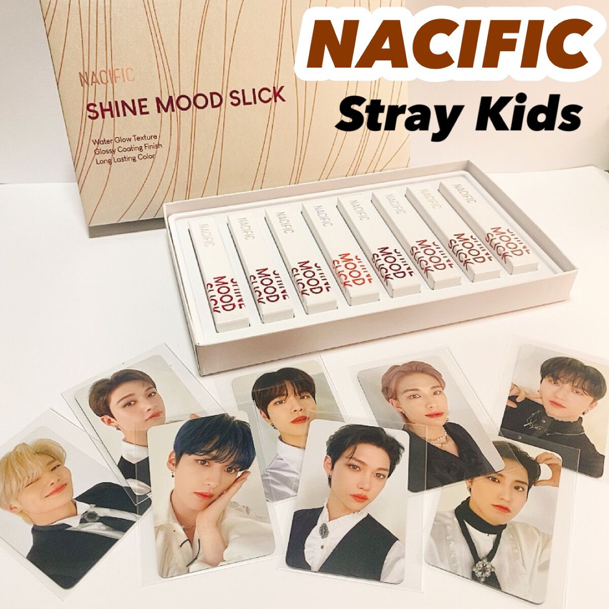 NACIFIC SHINE MOOD SLICK ティント 8本 スキズ