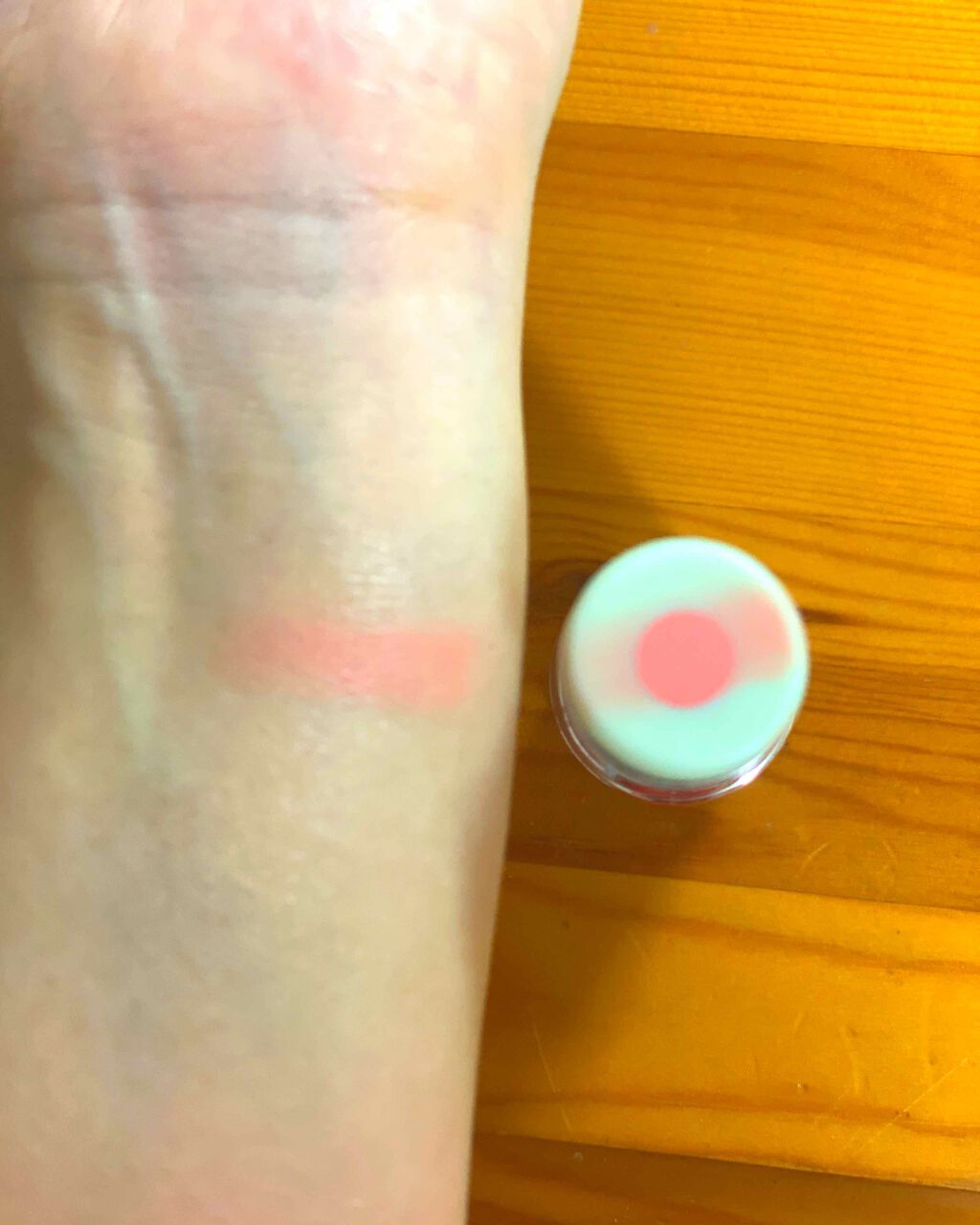 グローブラッシュスティック/ディエム クルール/ジェル・クリームチークを使ったクチコミ(2枚目)