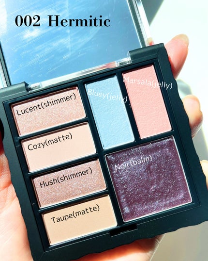 アンボイスドアイシャドウパレット/ArteSinsa/アイシャドウパレットを使ったクチコミ(6枚目)