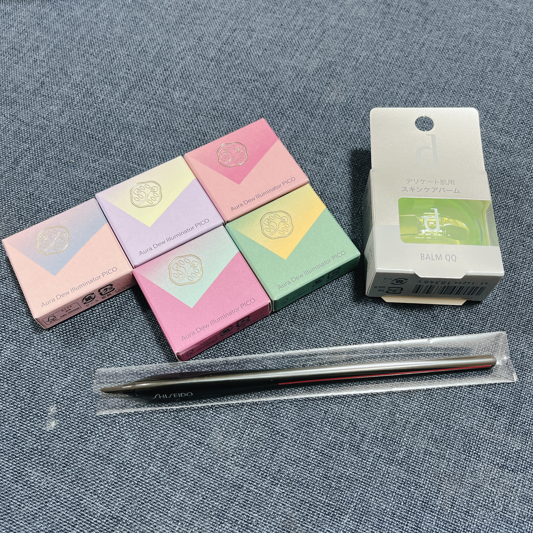 オーラデュウ プリズム イルミネーター ピコ 05 秋日和/SHISEIDO/単色アイシャドウを使ったクチコミ（1枚目）