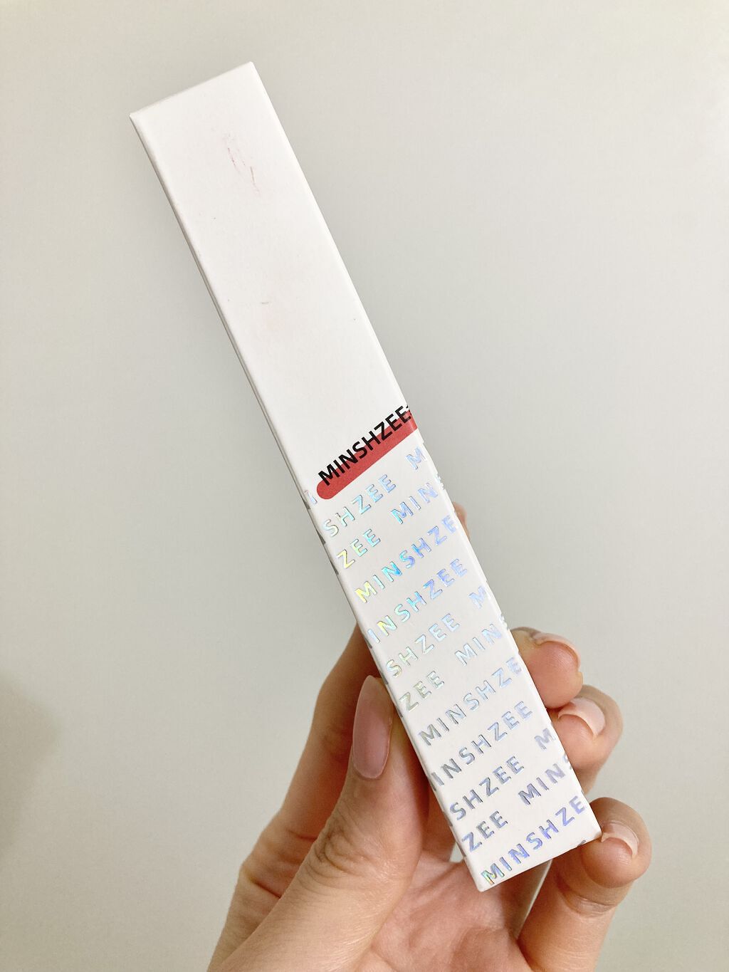 MINSHZEE  ファインスピードドライアイライナーのクチコミ「Qoo10メガ割おすすめ品です！💖
回し者ではありません🤣

ワインレッドだから
いろんなメイ.....」（2枚目）