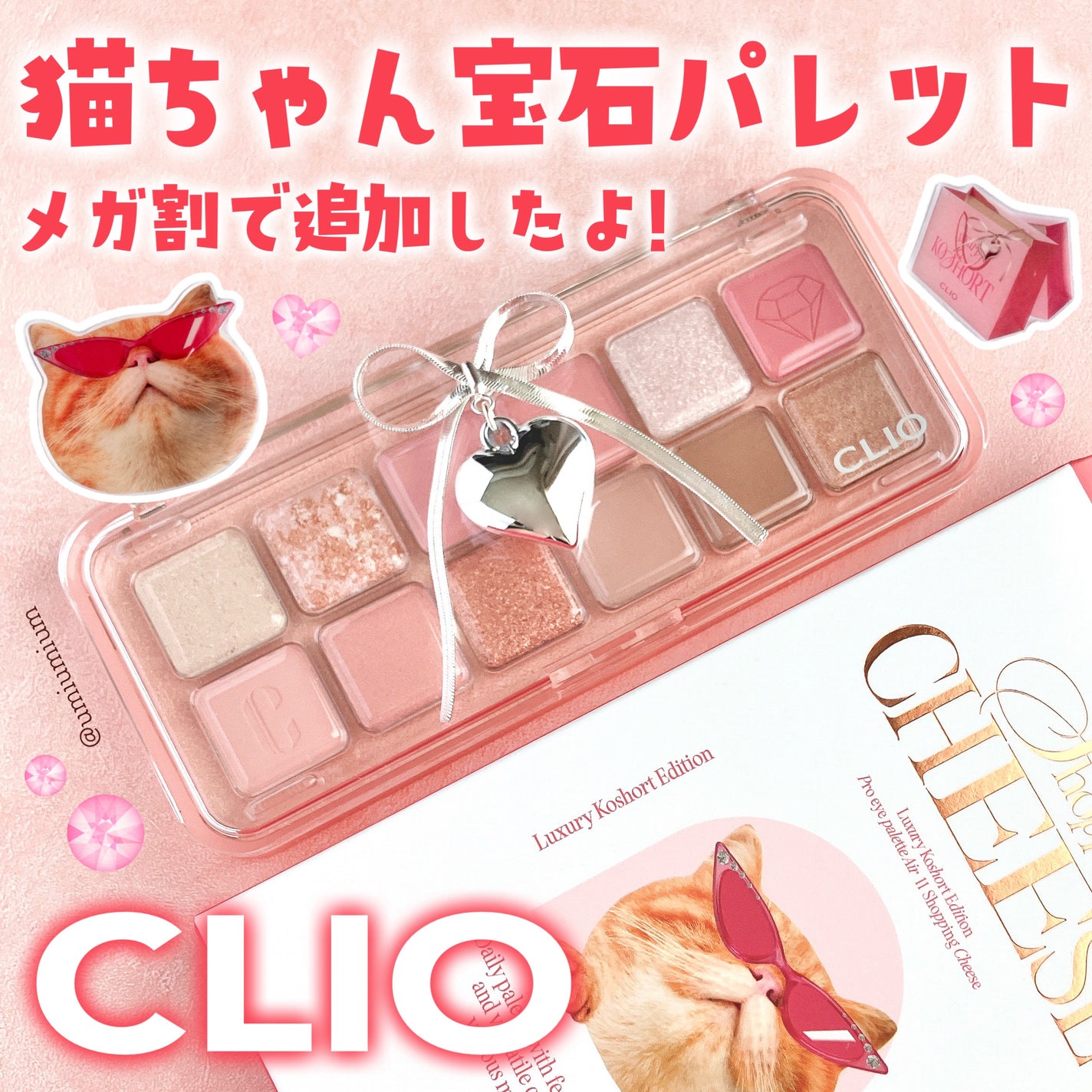 プロ アイ パレット エアー/CLIO/アイシャドウパレットを使ったクチコミ(1枚目)