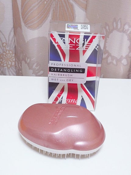ザ・オリジナル ノーマル シャンパンロゼ/TANGLE TEEZER/ヘアブラシを使ったクチコミ(2枚目)