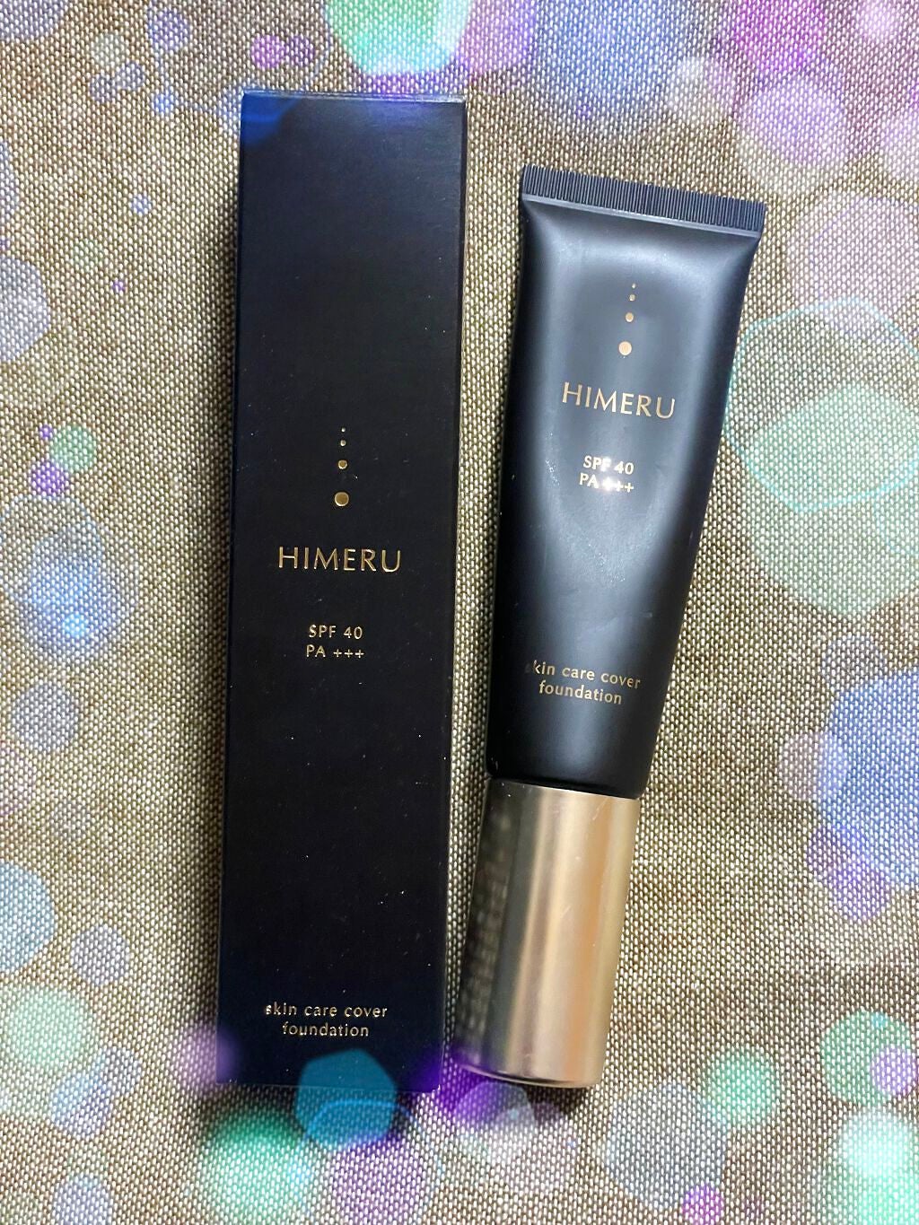 HIMERU スキンケアカバーファンデーション/FUMENT/リキッドファンデーションを使ったクチコミ(1枚目)