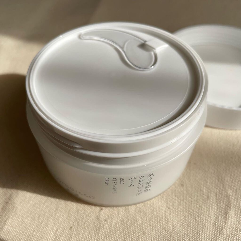 洗う米ぬかクレンジングバーム/米一途/クレンジングバームを使ったクチコミ(2枚目)