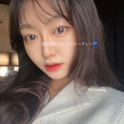 BUBBLING/otr/カラーコンタクトレンズを使ったクチコミ(5枚目)