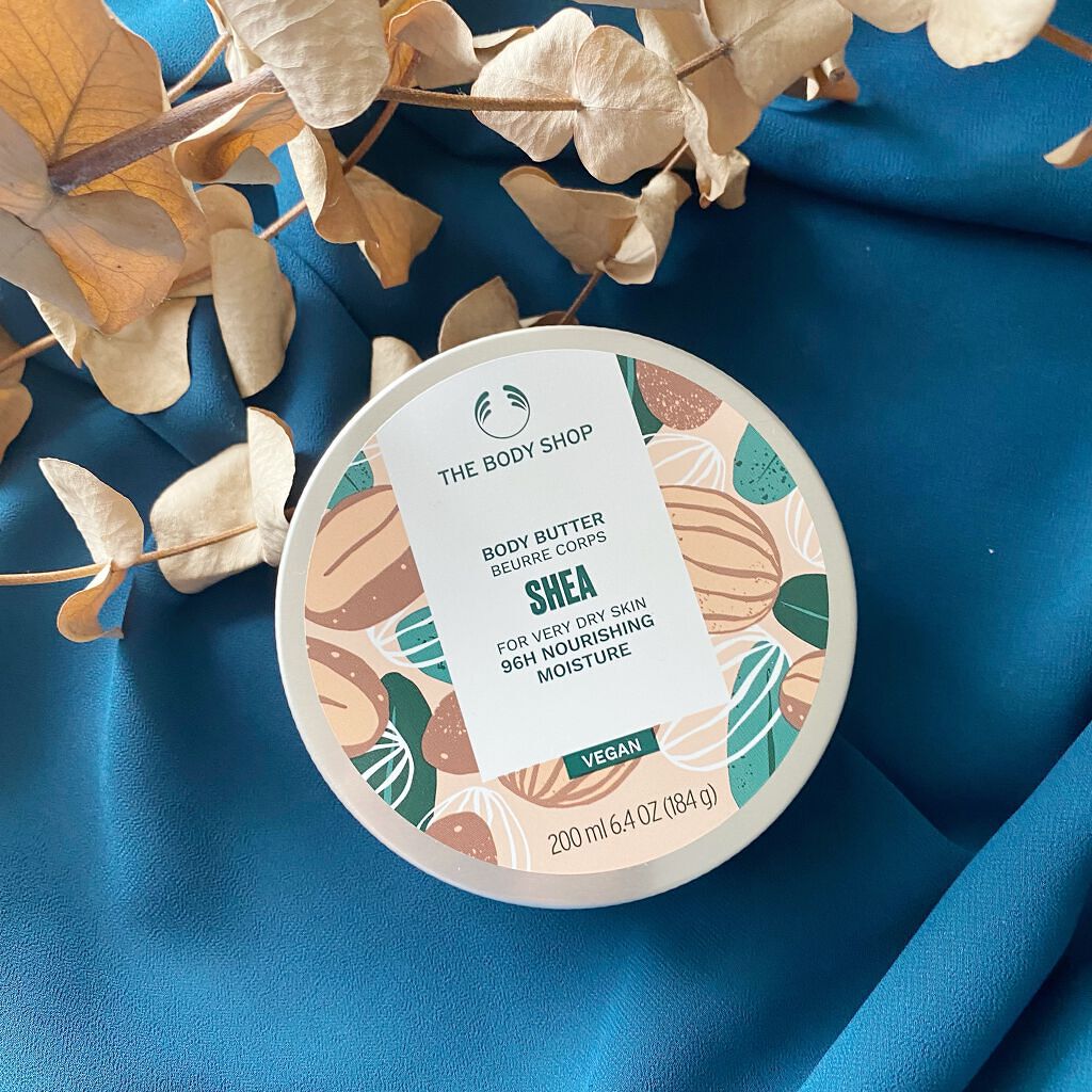 ボディバター シア/THE BODY SHOP/ボディクリームを使ったクチコミ(2枚目)