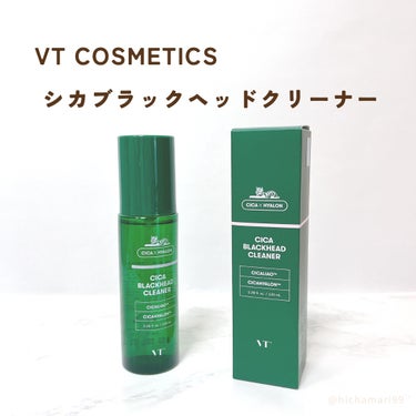 VT CICA ブラックヘッドクリーナーのクチコミ「VT COSMETICS
シカブラックヘッドクリーナー 100ml
┈┈┈┈┈┈┈┈┈┈┈┈┈.....」（2枚目）