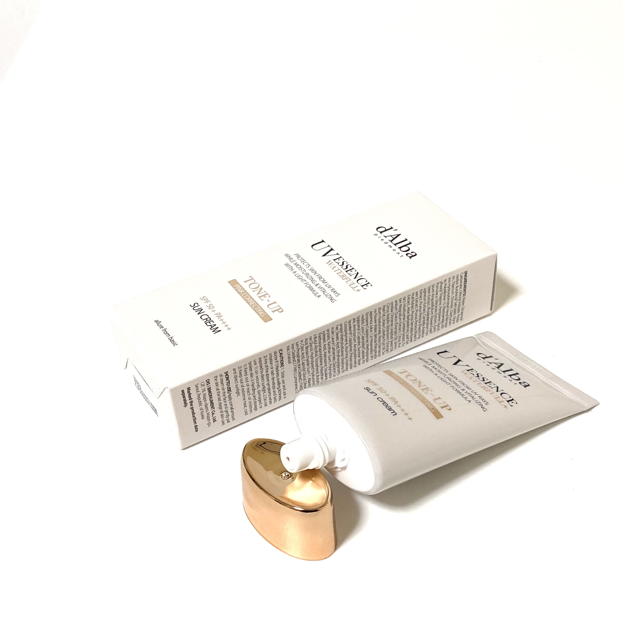 ウォータフルトーンアップサンクリーム/ダルバ/日焼け止めクリームを使ったクチコミ（2枚目）