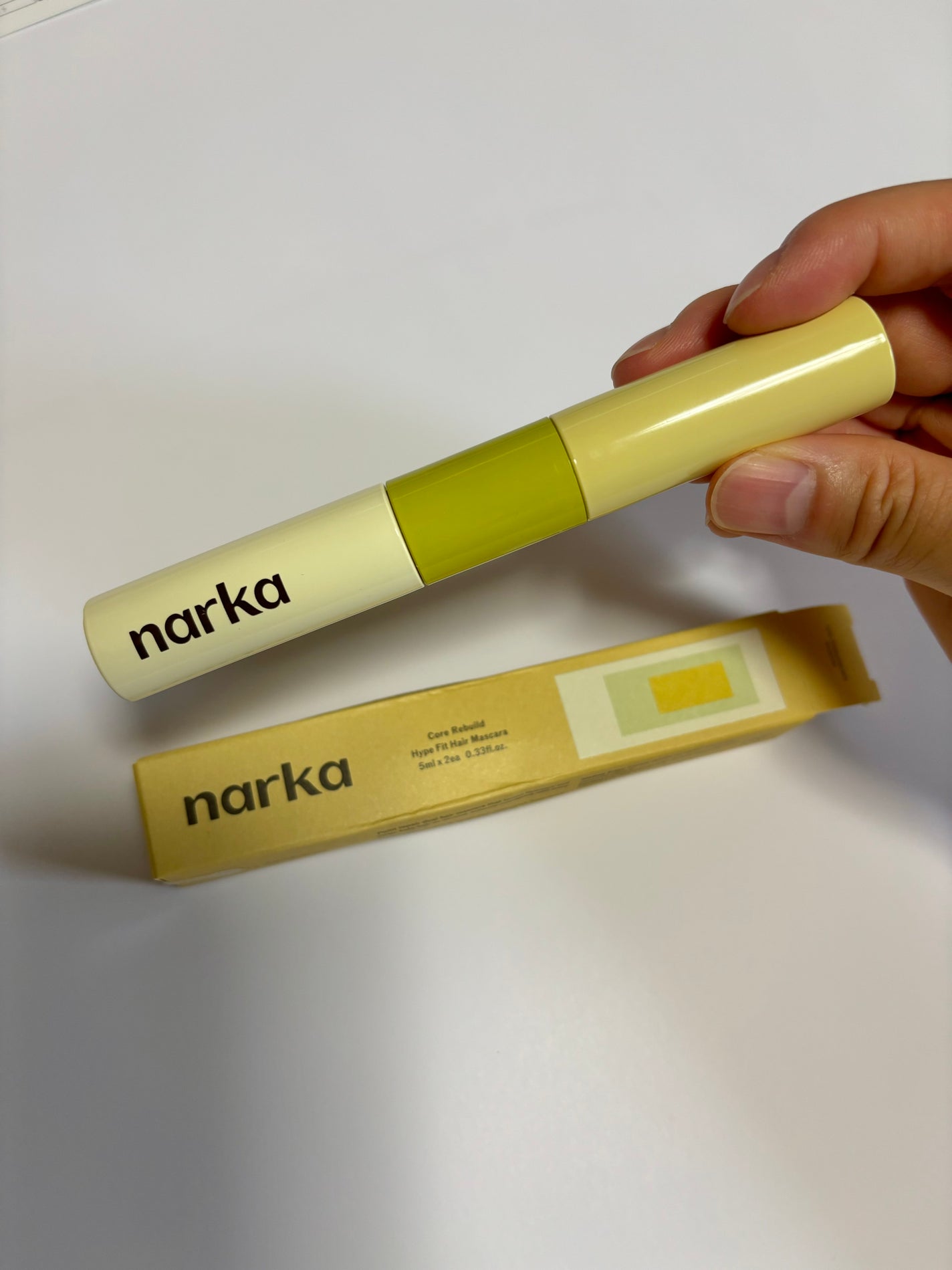 ハイプフィットヘアマスカラ/narka/その他スタイリングを使ったクチコミ(4枚目)