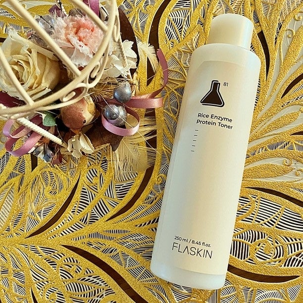 白米一番搾りタンパク質トナー/FLASKIN/化粧水を使ったクチコミ(2枚目)