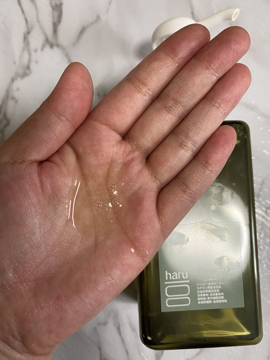 スムースファイバーウォッシュ/haru/ボディソープを使ったクチコミ（2枚目）