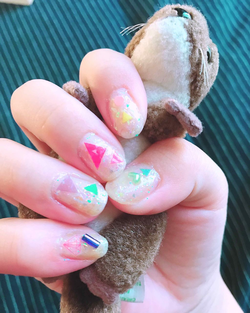 カラフルネイルズ/キャンメイク/マニキュアを使ったクチコミ（2枚目）