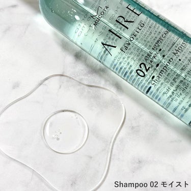 MUCOTA(ムコタ) AIRE favorito 04トリートメント　EGのクチコミ「AIRE favorito Shampoo 02
AIRE favorito Treatmen.....」（2枚目）