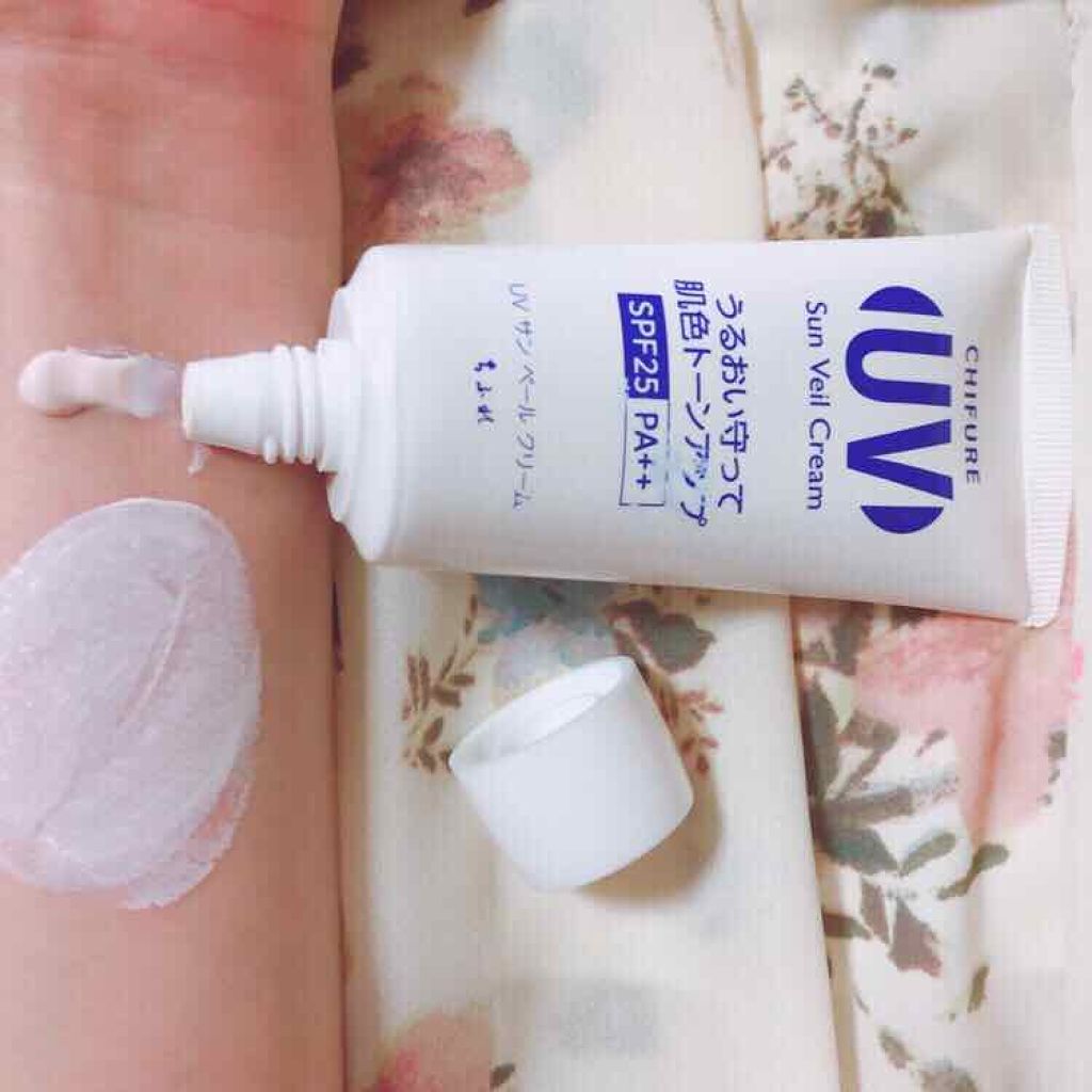 UV サン ベール クリーム/ちふれ/日焼け止めクリームを使ったクチコミ（2枚目）