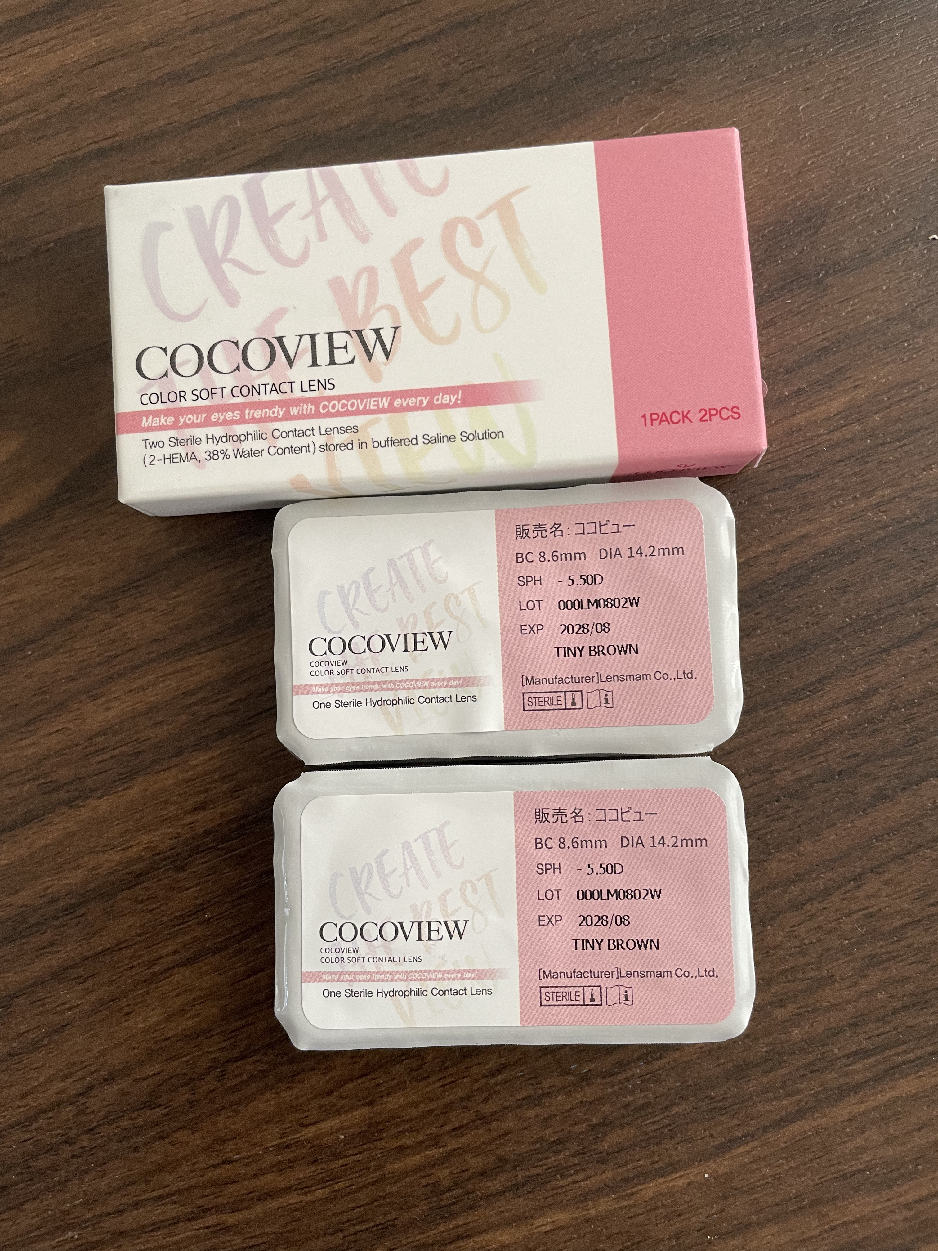 COCOVIEW/THEPIEL/カラーコンタクトレンズを使ったクチコミ（1枚目）