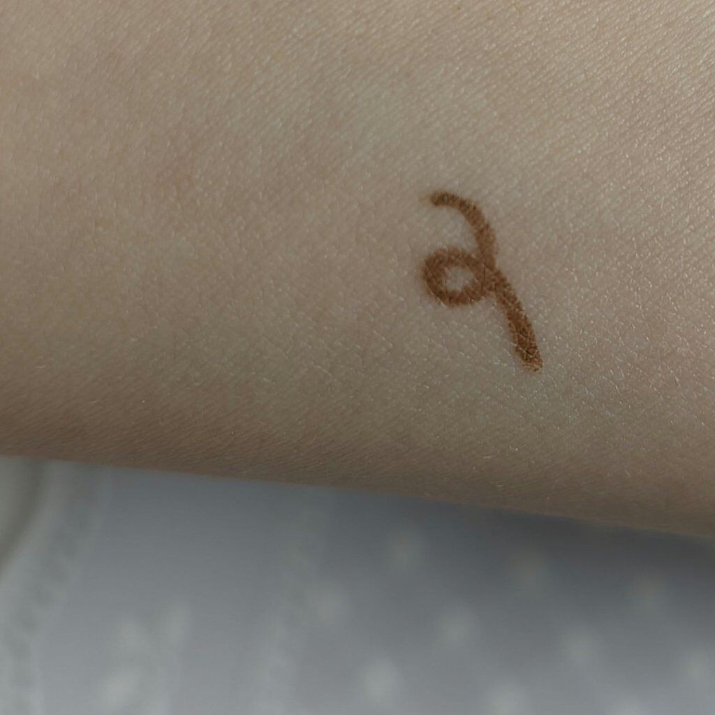 エテュセ ラスティング ジェルライナー 04 オレンジブラウン/ettusais/ジェルアイライナーを使ったクチコミ（2枚目）