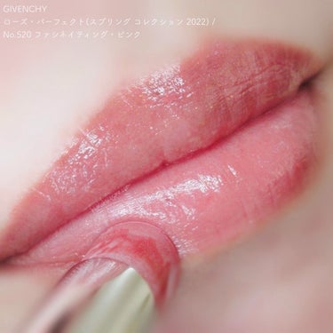 ローズ・パーフェクト No.520 ファシネイティング・ピンク/GIVENCHY/リップケア・リップクリームの画像