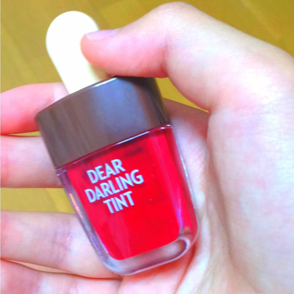 ディアダーリン ウォータージェルティント (アイスティント)/ETUDE/口紅を使ったクチコミ(1枚目)