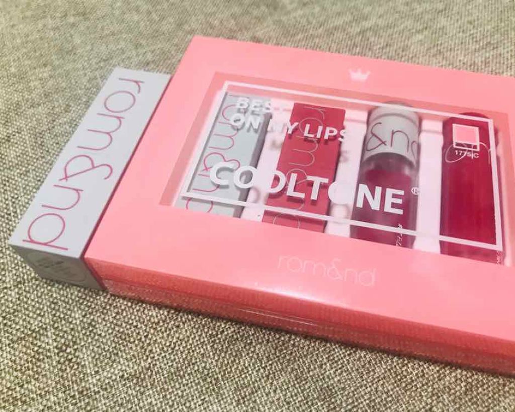 ジューシーラスティングティント/rom&nd/リップティントを使ったクチコミ（1枚目）