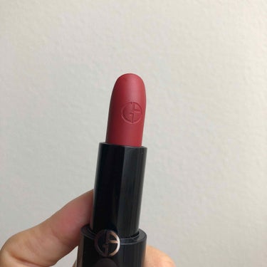 Rouge d’armani lasting satin lip color/ジョルジオ アルマーニ ビューティ/口紅を使ったクチコミ（1枚目）