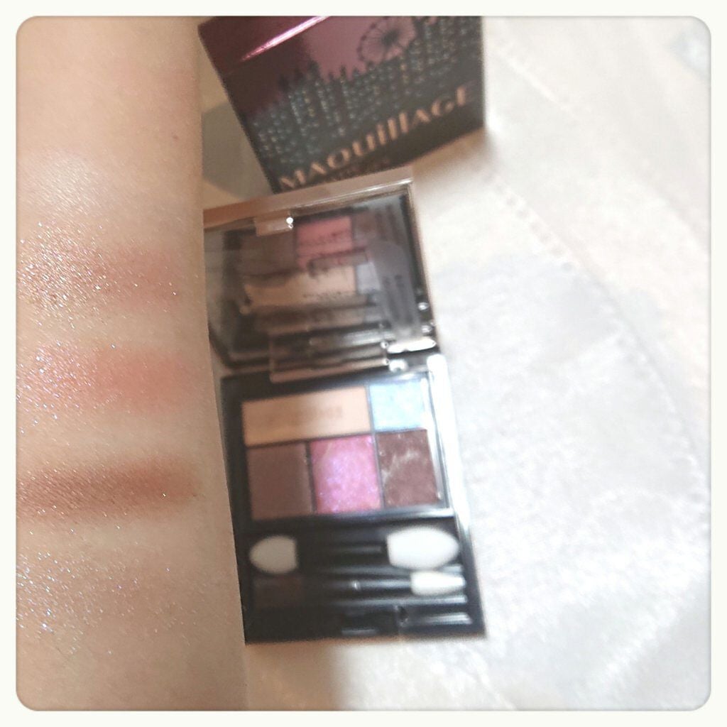 ドラマティックスタイリングアイズ/マキアージュ/アイシャドウパレットを使ったクチコミ(7枚目)